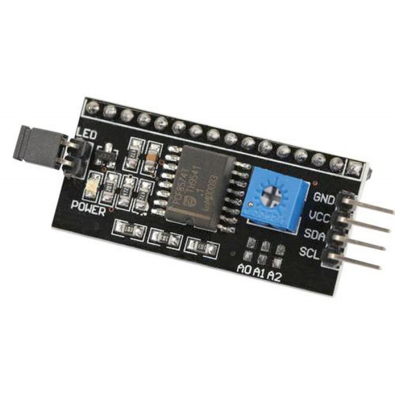 I2C LCD Backpack Interface Board For 1602 LCD Display