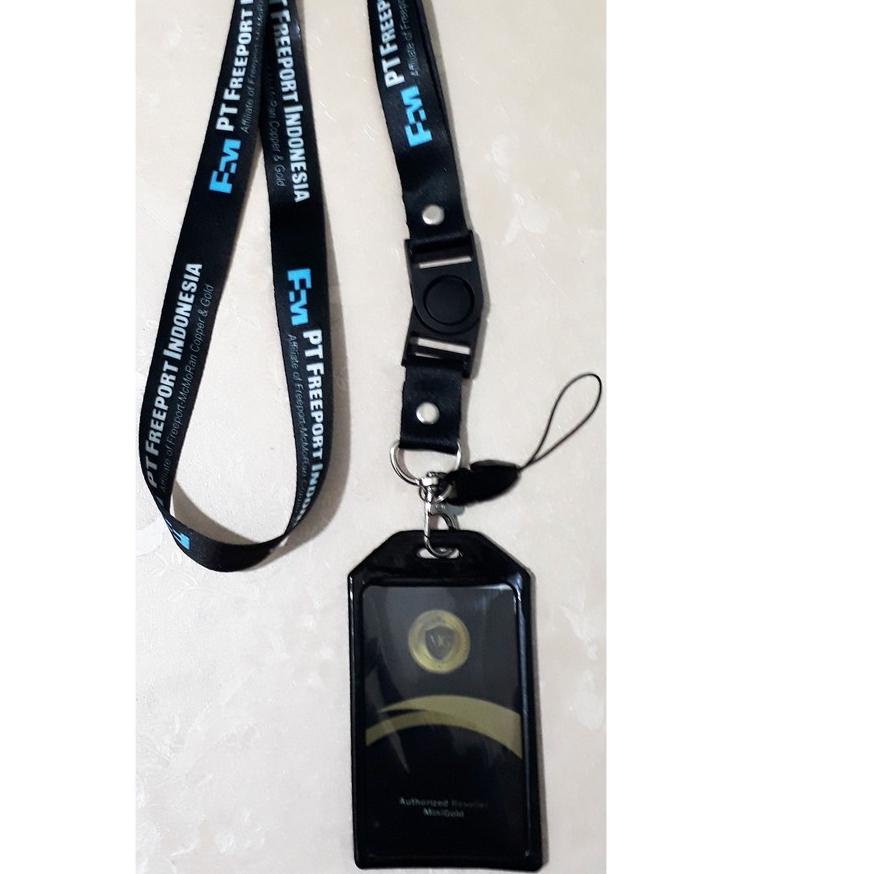

Update! PT. FREEPORT INDONESIA Lanyard, Strap ID, HP/Flashdisk Printing digital Paket Lengkap Exclusive