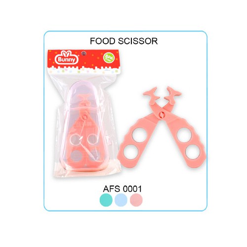 Morinz Lusty Bunny AFS-0001 Food Scissors Gunting makanan