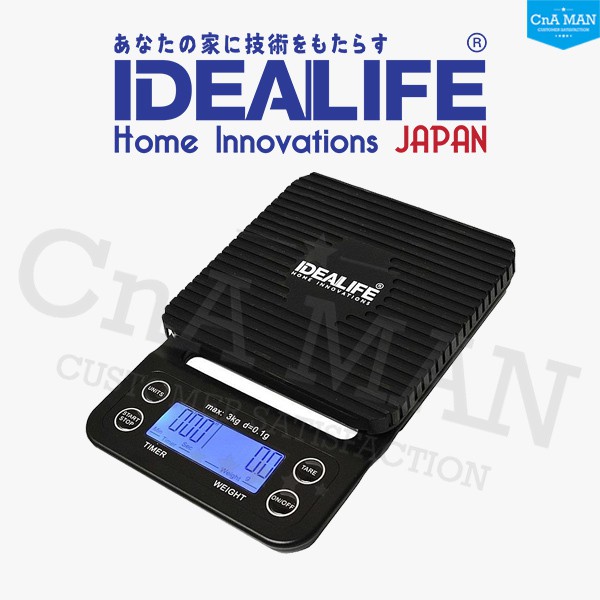 Idealife Digital Scale Timbangan Kopi Coffee Dapur Timer 3