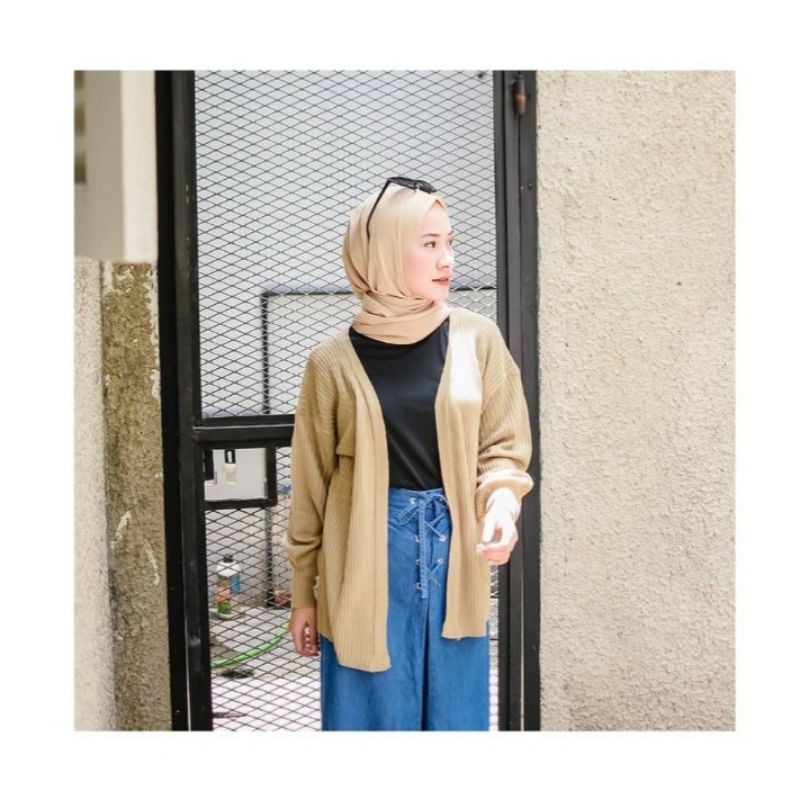 KARDIGAN RAJUT BALONI ketebalan 12 guage | OUTER CARDIGAN