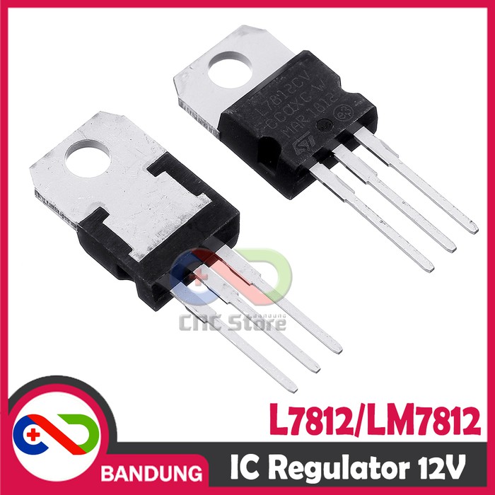 L7812CV L7812 LM7812 TO-220 POSITIVE VOLTAGE REGULATOR 12V