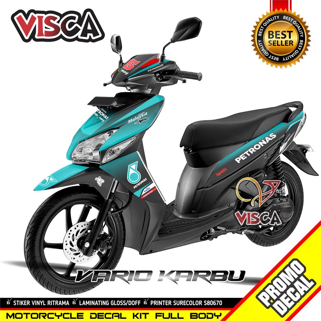 Decal Vario Karbu Full Body Petronas