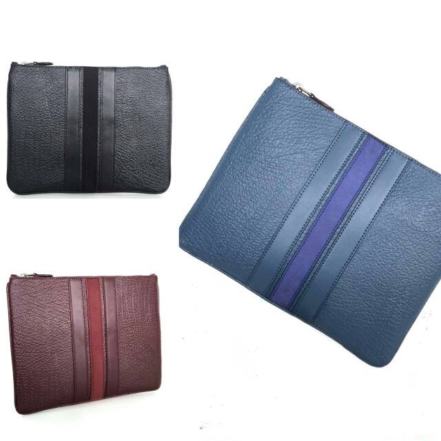 COACH men Pouch With Varsity Stripe