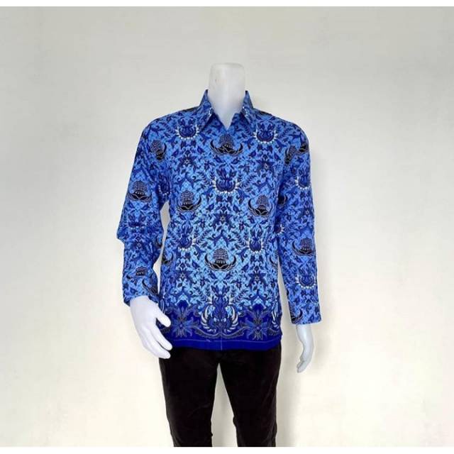 BATIK KORPRI PRIA / BATIK KORPRI COWOK / BAJU KORPRI PRIA / BAHAN KATUN //