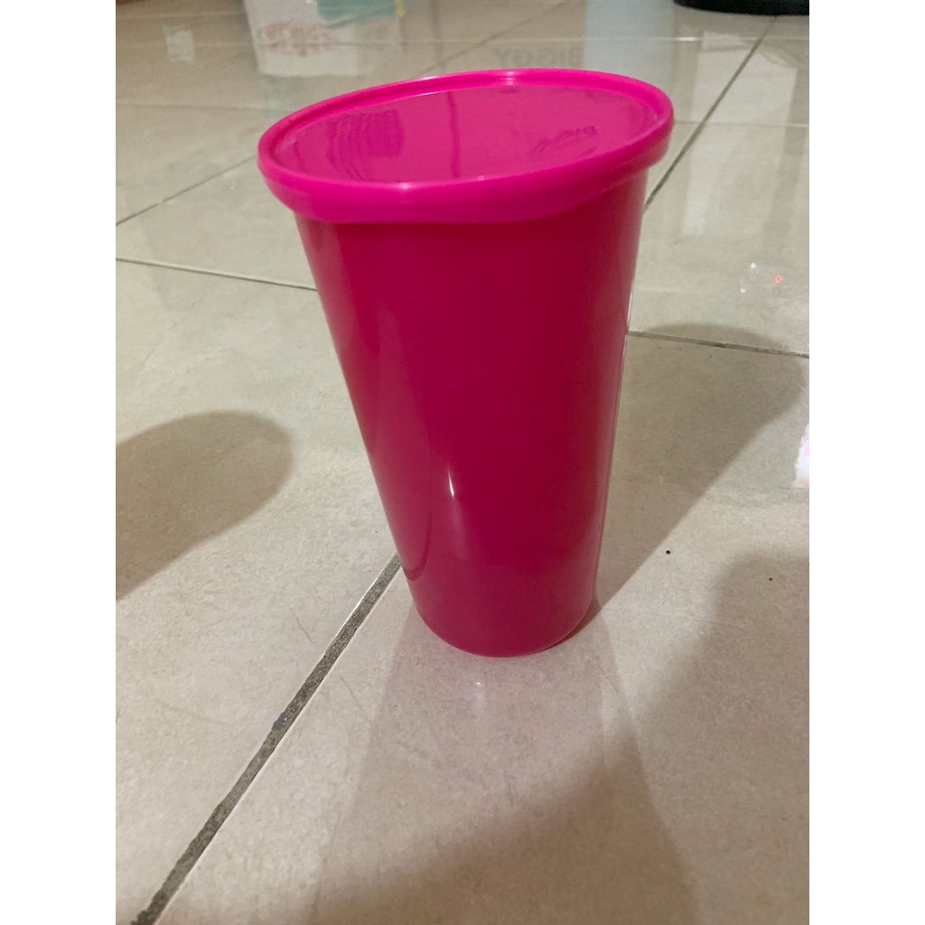 Botol / Gelas + Tutup Gelas Rio Serbaguna Souvenir Ultah Cup Cover Tumbler Plastic 650ml Anti Tumpah