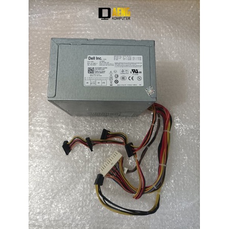 Power Supply Power Suplay pc Dell 24 pin PC standar Original 300 Watt ada pin vga 1 x 6 Murah