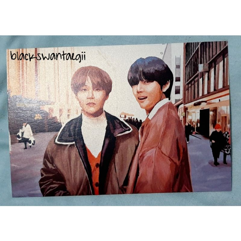 SUGA-V postcard dari photobook Taegi DAEGULINE