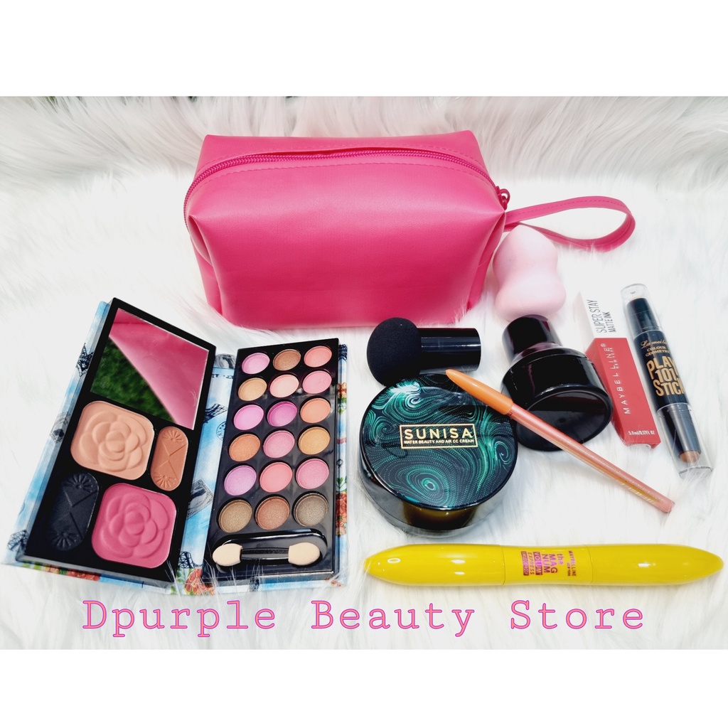 ( Semua Paket Kecantikan Ada Disini!! ) - Paket Kosmetik Maybelline Lengkap Murah - Paket Make Up Maybelline Super Komplit - Semua Paket Kosmetik Realpict