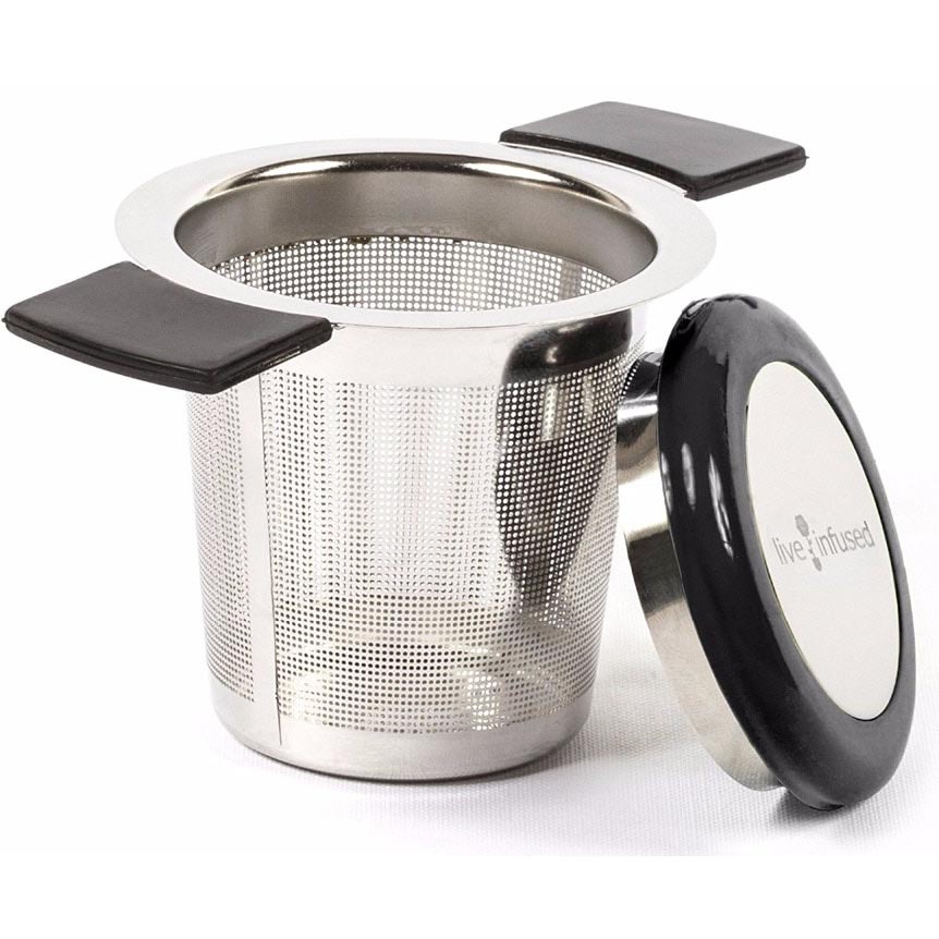 Filter Saringan Teh Reusable Tea Infuser Strainer Stainless Steel