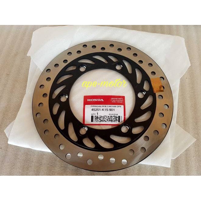 PIRINGAN CAKRAM DEPAN CB 150 R 45251-K15-901 ORIGINAL HONDA ASLI
