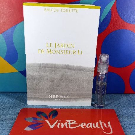 Vial Parfum OriginaL Le Jardin De Monsieur Li EDT 2 ml