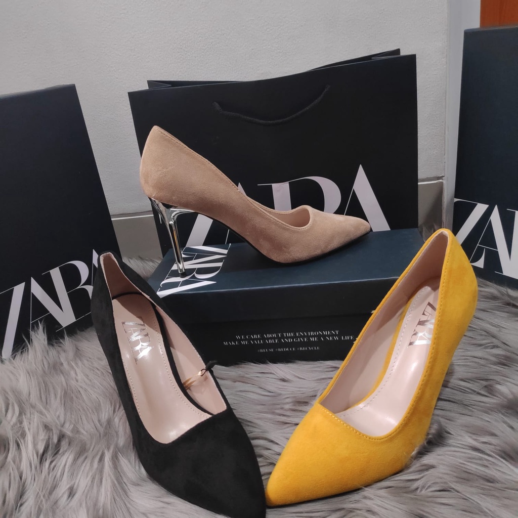 SEPATU WANITA ZS-852 HEELS 9CM