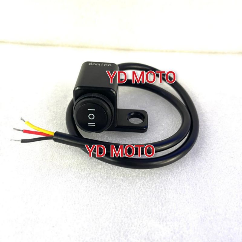 Saklar Lampu Motor Spion on off waterproof CNC saklar 2 mode