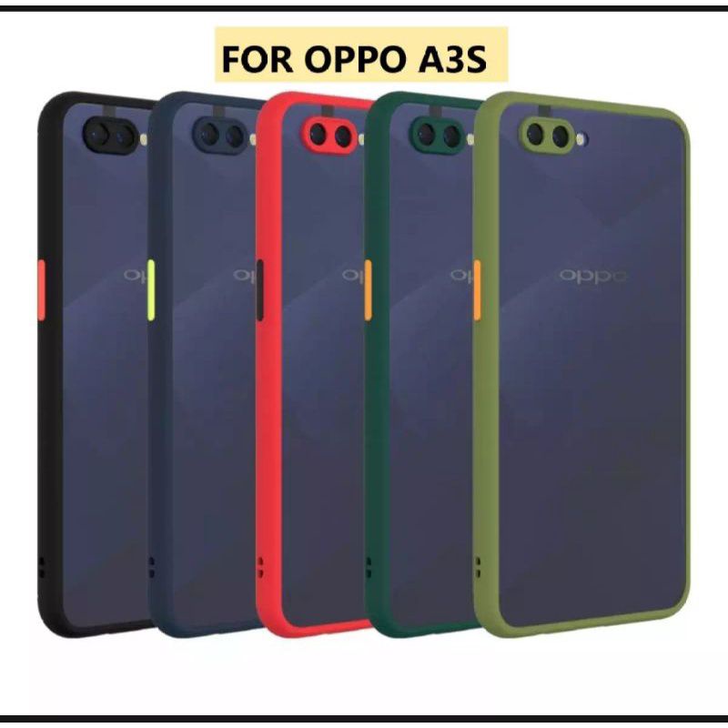 CASE AERO SILIKON MAYCUS CASING OPPO A3S