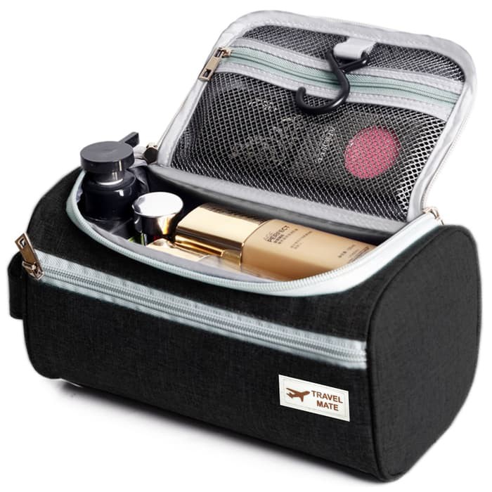 Tempat Penyimpanan Tas Kosmetik Make Up Traveling Organizer Pouch Unik Sabun Mandi Shampo Simpan Bar