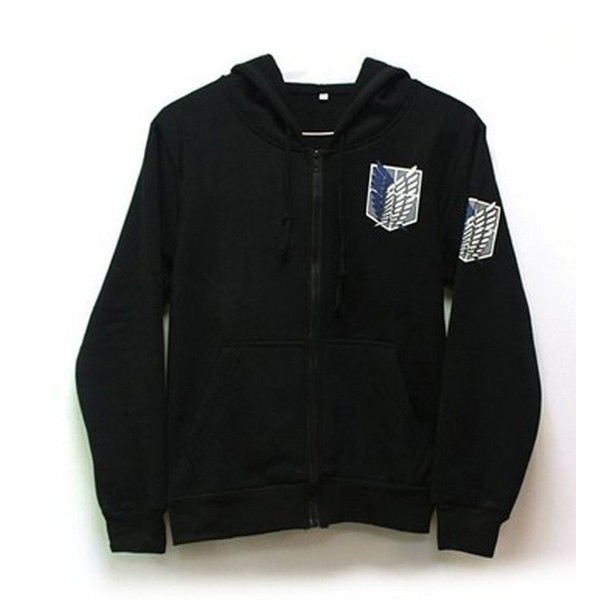 Jaket SNK Survey Corps Attack on Titan Cotton Fleece Anime