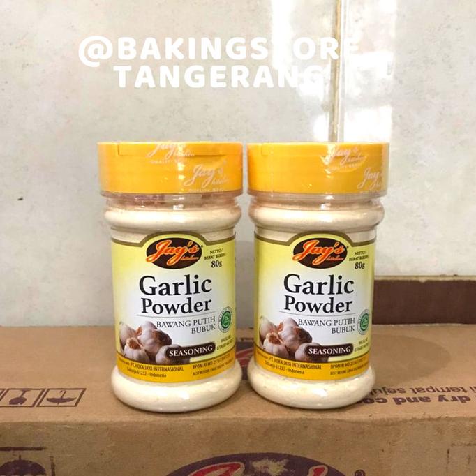 

Jay's Garlic Powder | Bubuk Bawang Putih Jays 80 Gr