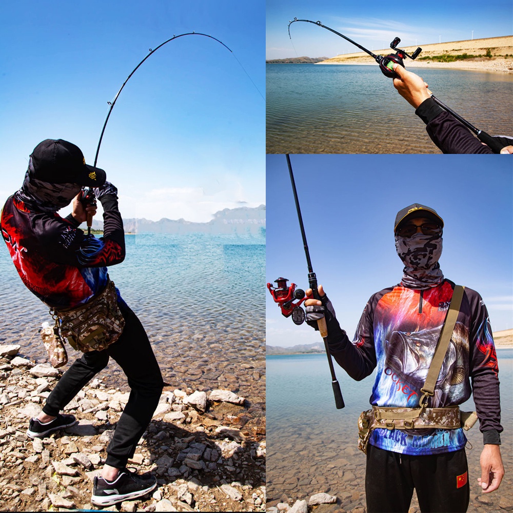 HAIYI FISHING Spinning Fishing Rod Metal Fishing Reel Set MaxDrag 12kg JoranPancing Combo Kaku Lentur Fiber Solid Murah Kuat CNC Handle Bahan Metal Untuk Air Laut Alat Pancingan Aluminum Tahan Air Asin Joran Pancing Reel Pancing Fishing Wheel Fishing Pole