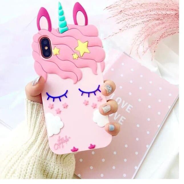 Menarik.. CASE 3D UNICORN OPPO A5S A33 A71 A3S F11 PRO F9 C2/A1K A37 KARAKTER