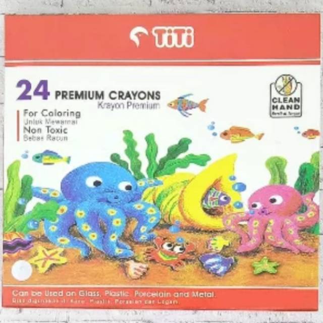 

TITI PREMIUM CRAYON 24 warna