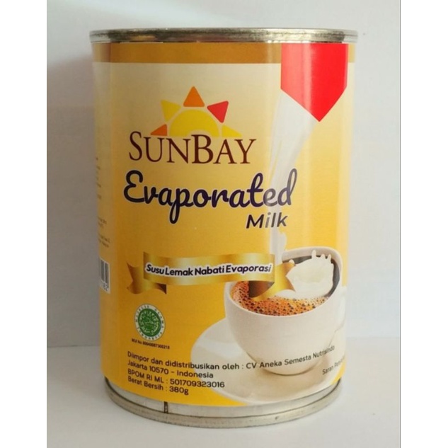 

susu evaporasi sunbay 380 gr - evaporated milk