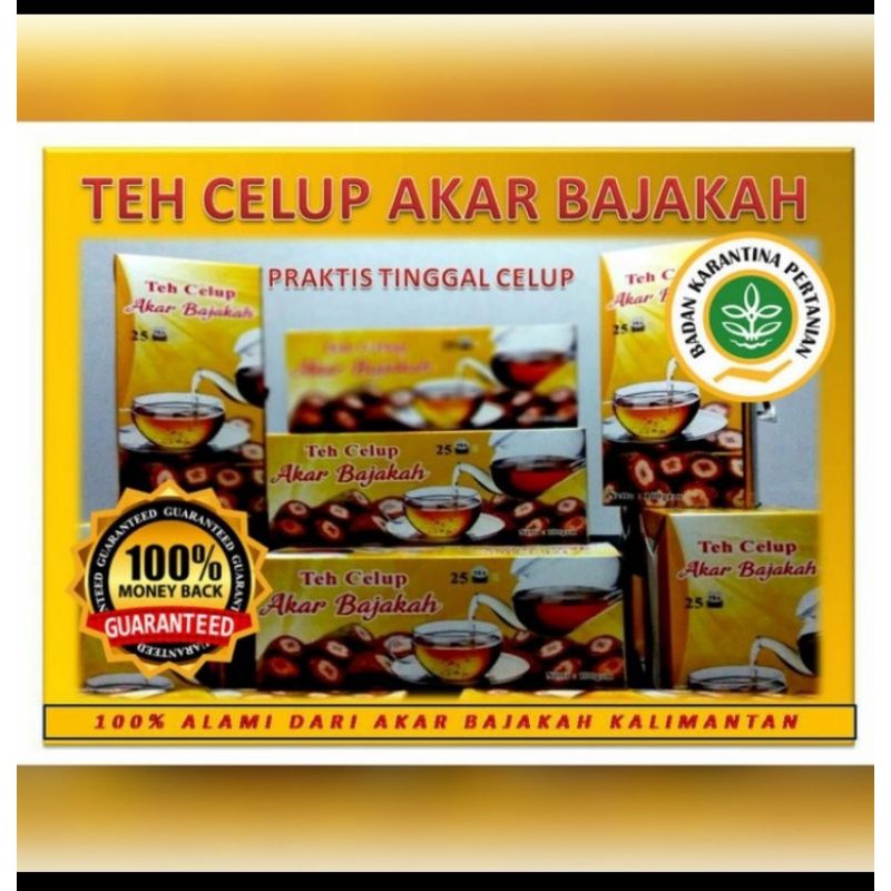 {COD} Teh Celup Akar Bajakah asli kalimantan 100% Original herbal obat kanker tumor kayu bajakah.