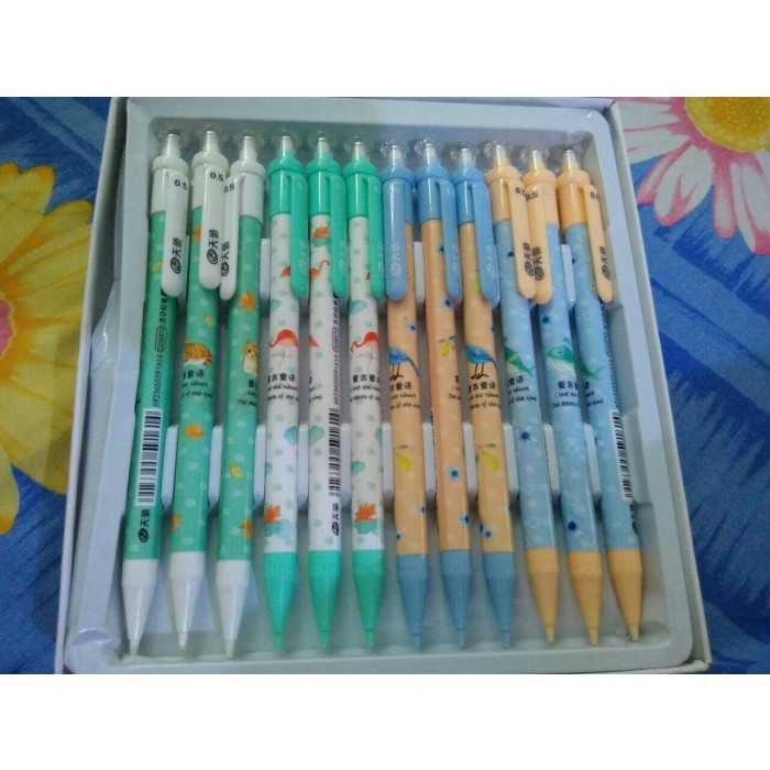 

Eklusif Pensil Mekanik 0.5 Animal (Per Lusin) Hot Sale