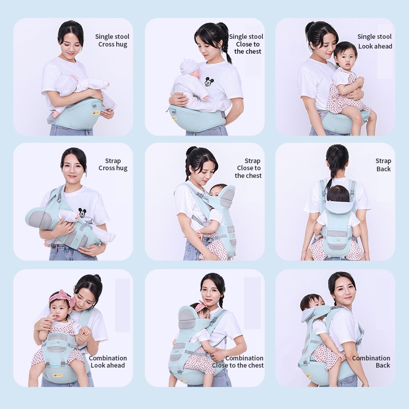 Gendongan Bayi SSC / Gendongan Bayi M Shape / Baby Carrier /Gendongan Depan / gendongan bayi hipseat dialogue