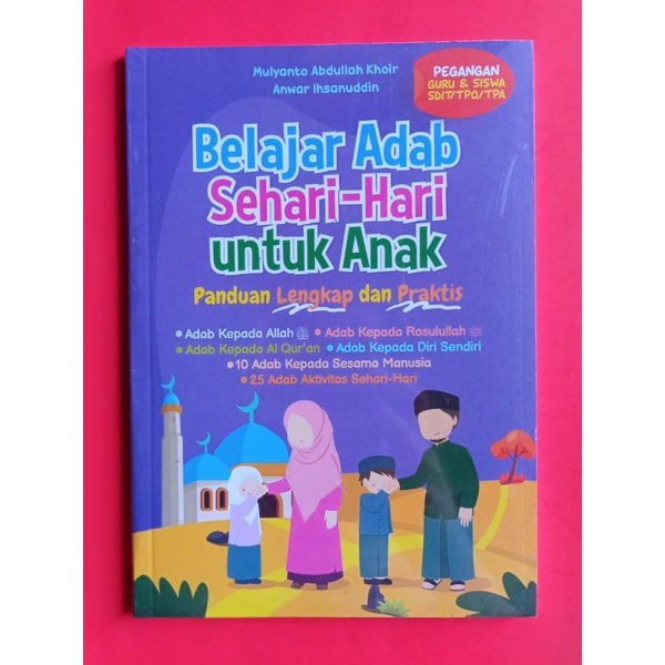 Buku Adab Belajar Adab Sehari-Hari untuk Anak
