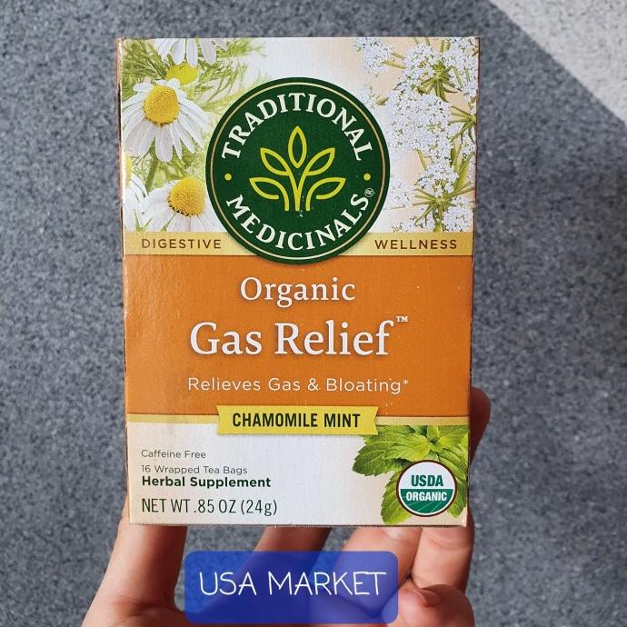 

TERMURAH Traditional Medicinals Organic Gas Relief Chamomile Mint 16 tea bags /KOPI RUBE/KOPI KAPAL API/KOPI SLB/KOPI PEJUANG/KOPI BUBUK