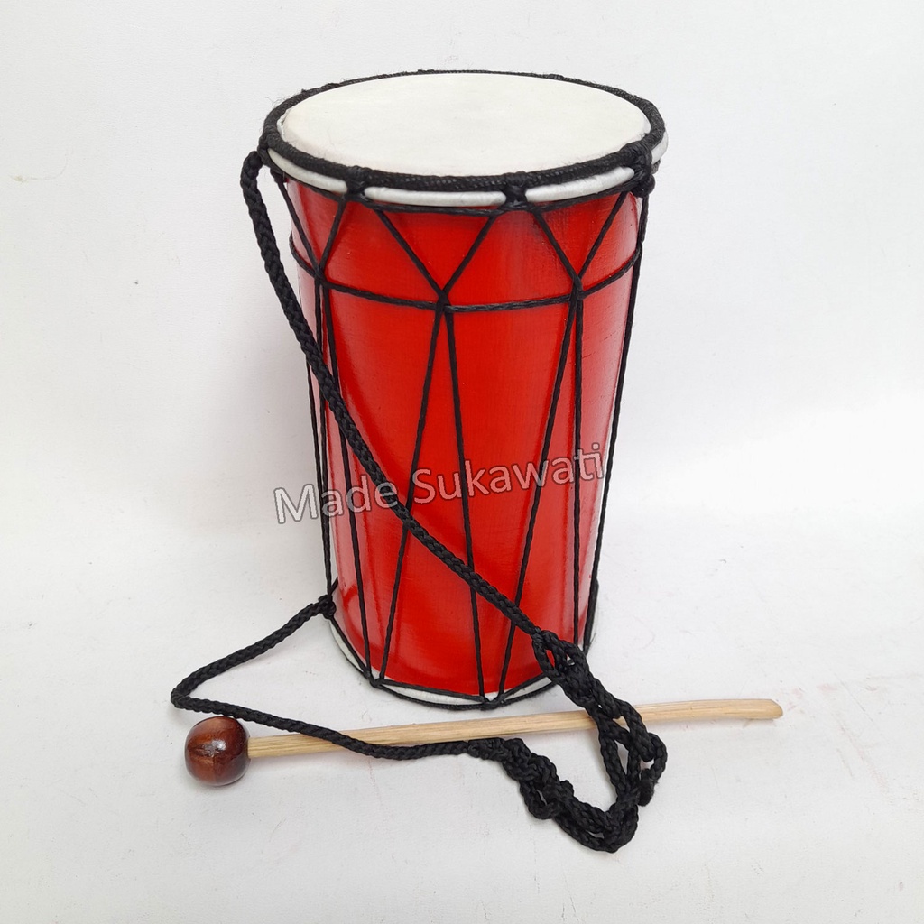 Kendang gendang mini bali alat musik tradisional