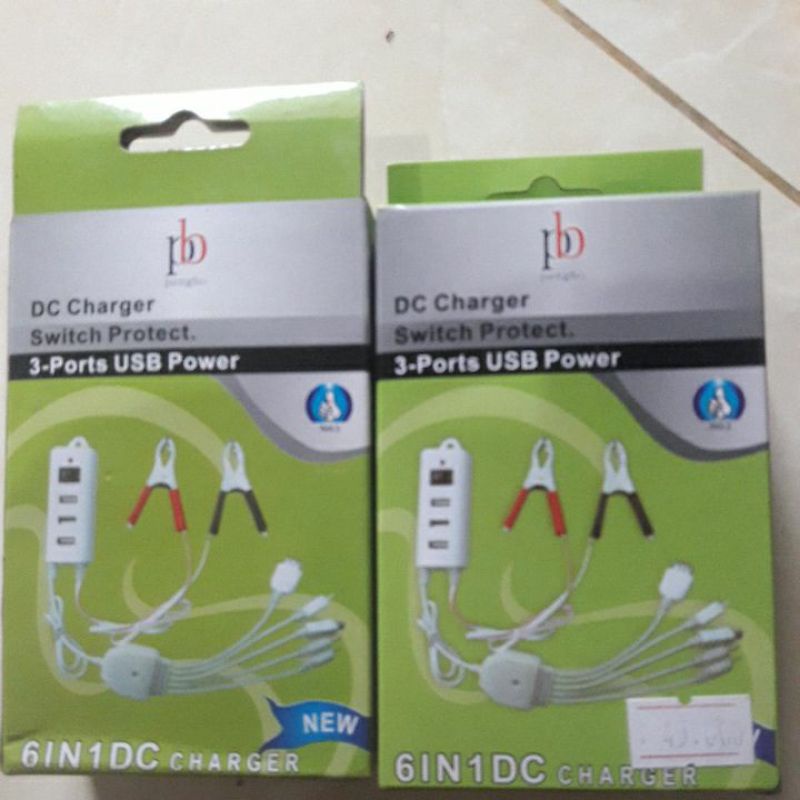 Charger aki Dc bisa buat cas hp lampu DLL