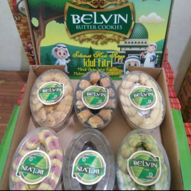 Paket Kue Kering Lebaran 2020 Belvin Cookies