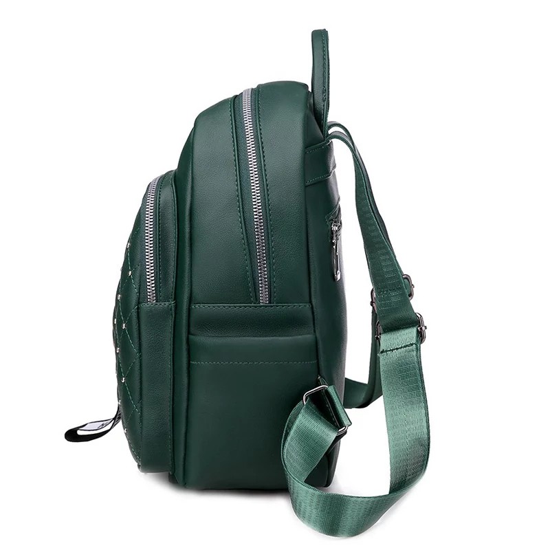 TAS RANSEL GREEN WANITA BATAM 6474