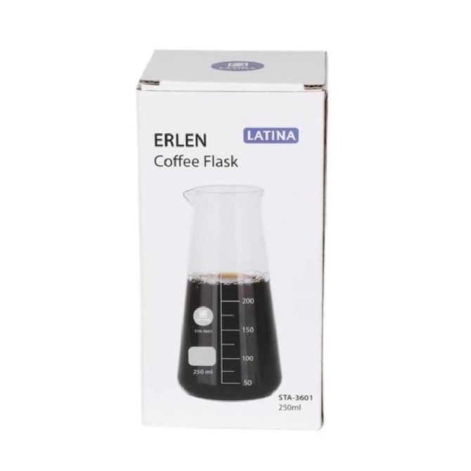 Latina Erlen 250Cc Coffee Flask 250Ml Borosilicate Glass Server Pot