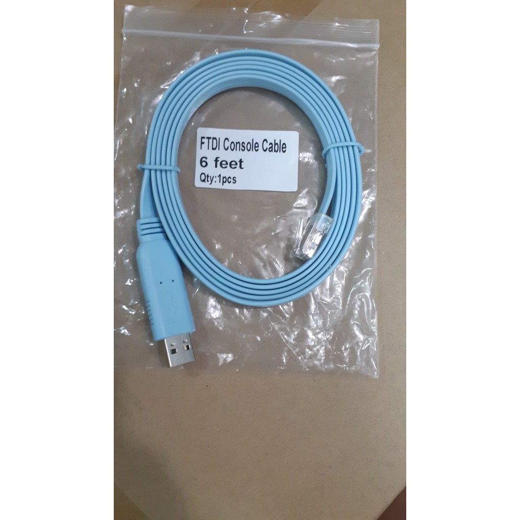 Kabel Console Cisco FTDI 1.8 meter Usb To RJ45 Console to Cisco Kabel