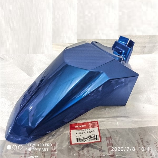 SPAKBOR DEPAN BIRU HITAM MERAH PUTIH BEAT BIT FI INJEKSI 2012 2013 2014 2015 2016 .61100K25900ZJ 611