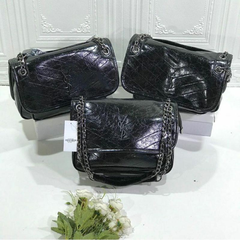 Tas Selempang Wanita YSL Niki Premium 8068
