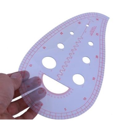 Multi Function Sewing Rulers - Penggaris Gambar Pola Menjahit Pakaian