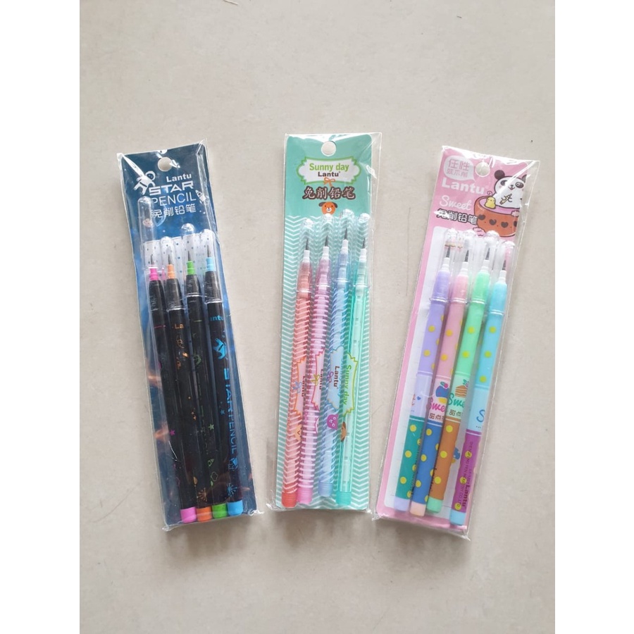 

PENSIL BENSIA LANTU SETS:4