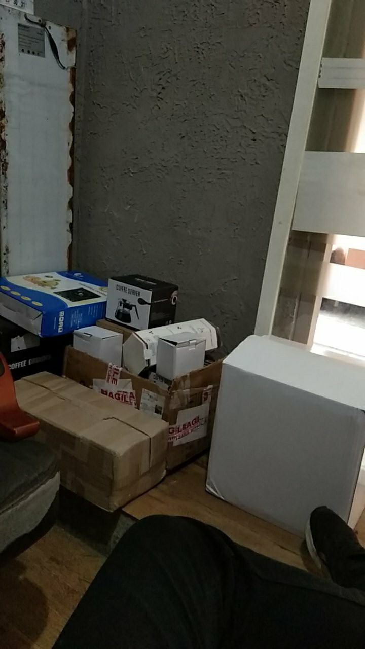 Cangkir Set Cafe Hitam 6 Pasang