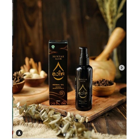 MINYAK AJIK MINYAK HERBAL ALAMI/ HERBAL OIL AJIK 100ML ASLI KHAS BALI 100%