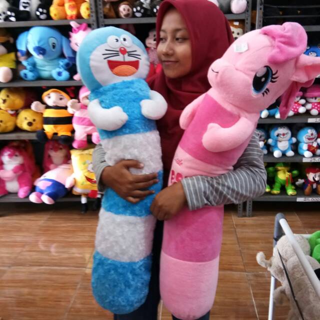 Jumbo  Guling karakter jumbo/bantal guling doraemon murah/kuda poni/hello kitty/jumbo/jateng/Tegal