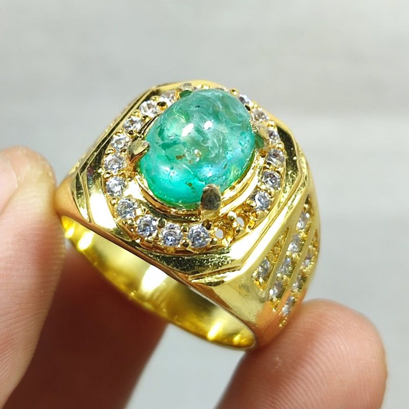 BIG SALE BATU ZAMRUD COLOMBIA ASLI NATURAL