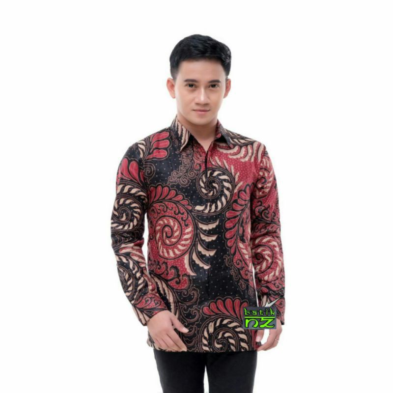 Kemeja batik anak laki-laki lengan panjang usia 2-12 Tahun batik premium