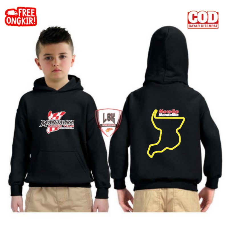 JAKET SWEATER HOODIE ANAK SIRKUIT MANDALIKA