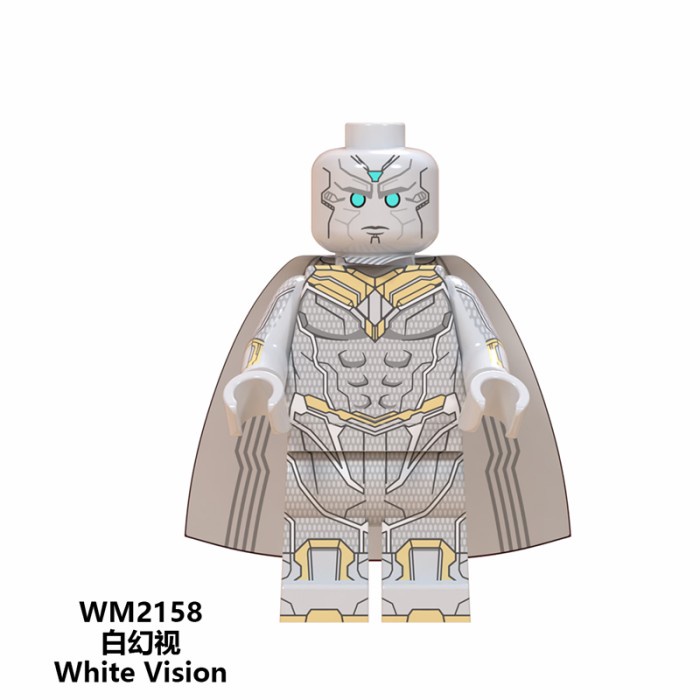 white vision lego