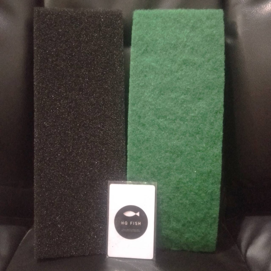 KAPAS BUSA 2 LAPIS BIO FOAM GREEN WOLL BUSA FILTER AQUARIUM