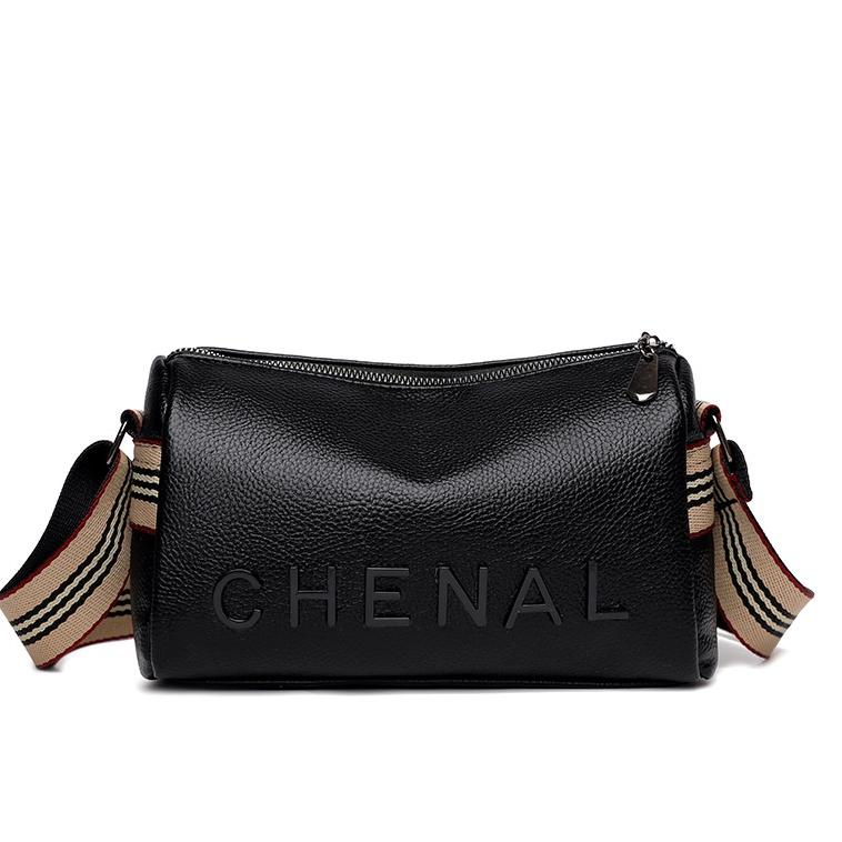 E4T3 TAS SELEMPANG WANITA BRANDED IMPORT KULIT  SLING KECIL TALI LEBAR BAG SIMPLE KEKINIAN PUM CEWEK